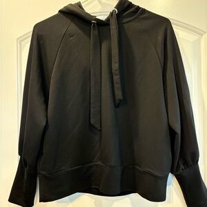 Women’s Antonio Melani Black Hoodie with Drawstring